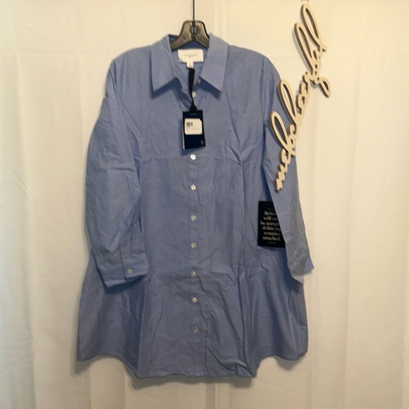 Chambray Harris Shirt Dress
POMANDER PLACE - Picture 6 of 11